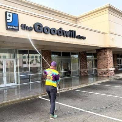 Store Front Cleaning